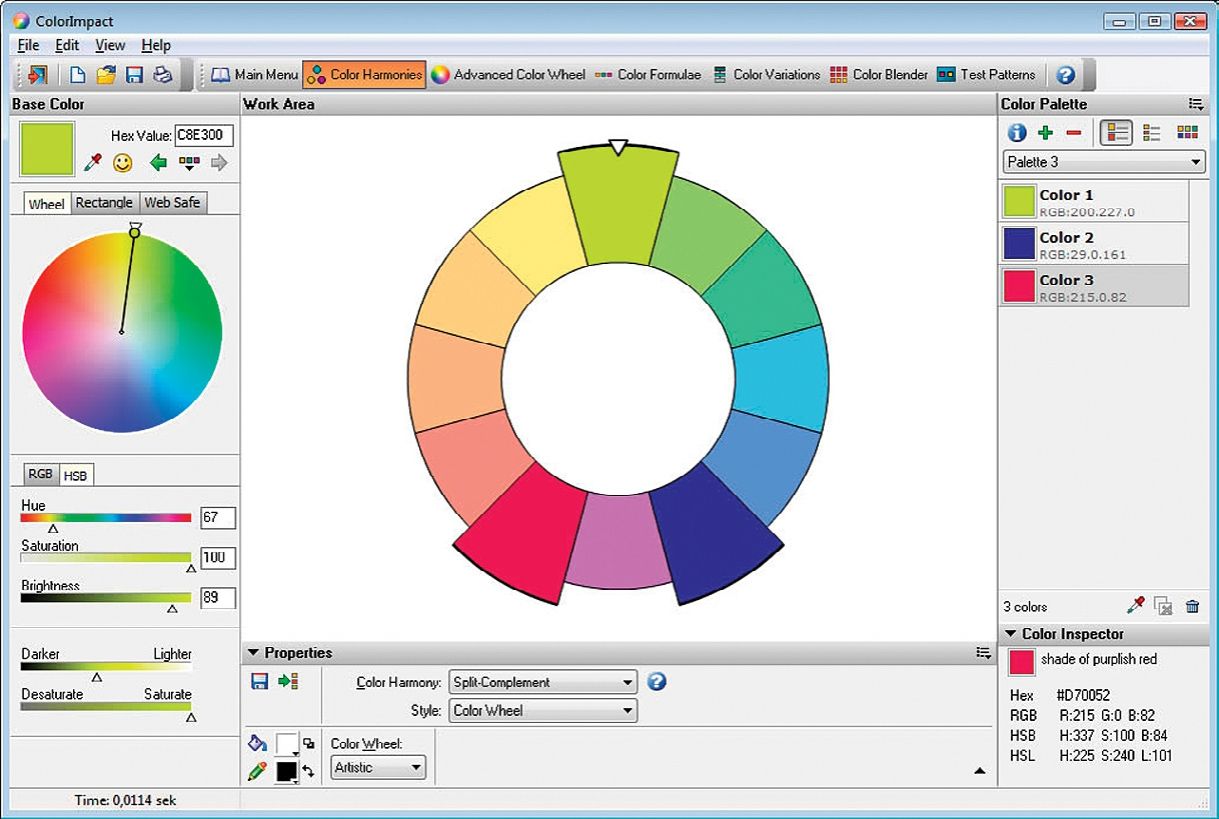 ColorImpact软件界面